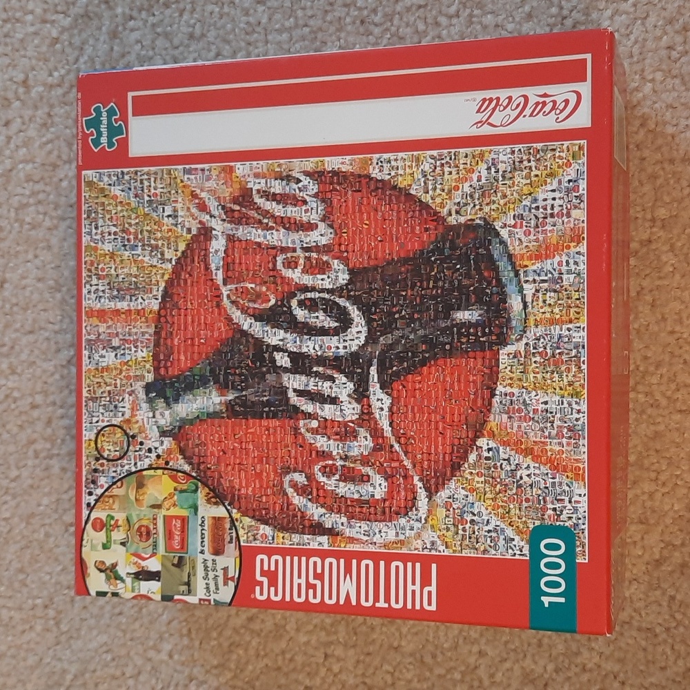 Buffalo Photomosaics Coca-Cola 1000-piece Puzzle